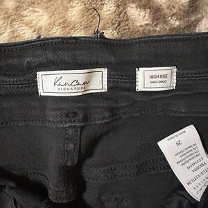KanCan Black distressed jeans!